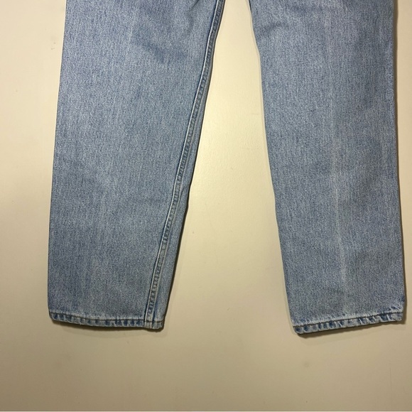 Vintage Levis Y2K Red Tab Straight Leg Mom Jeans Made in 1998 Tapered High Waist - Picture 7 of 17
